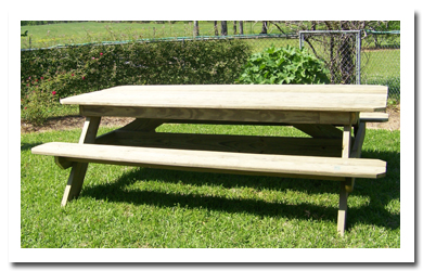 8 Foot Picnic Table Plans